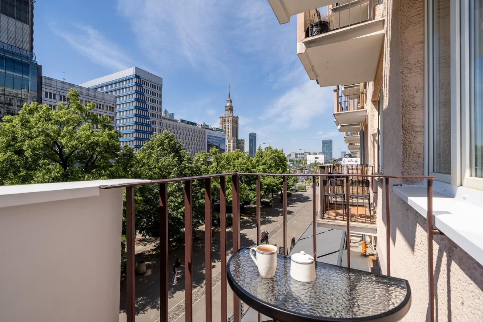 Warsaw Centrum Apartment - Workspace, Balcony - By Rentujemy Dış mekan fotoğraf