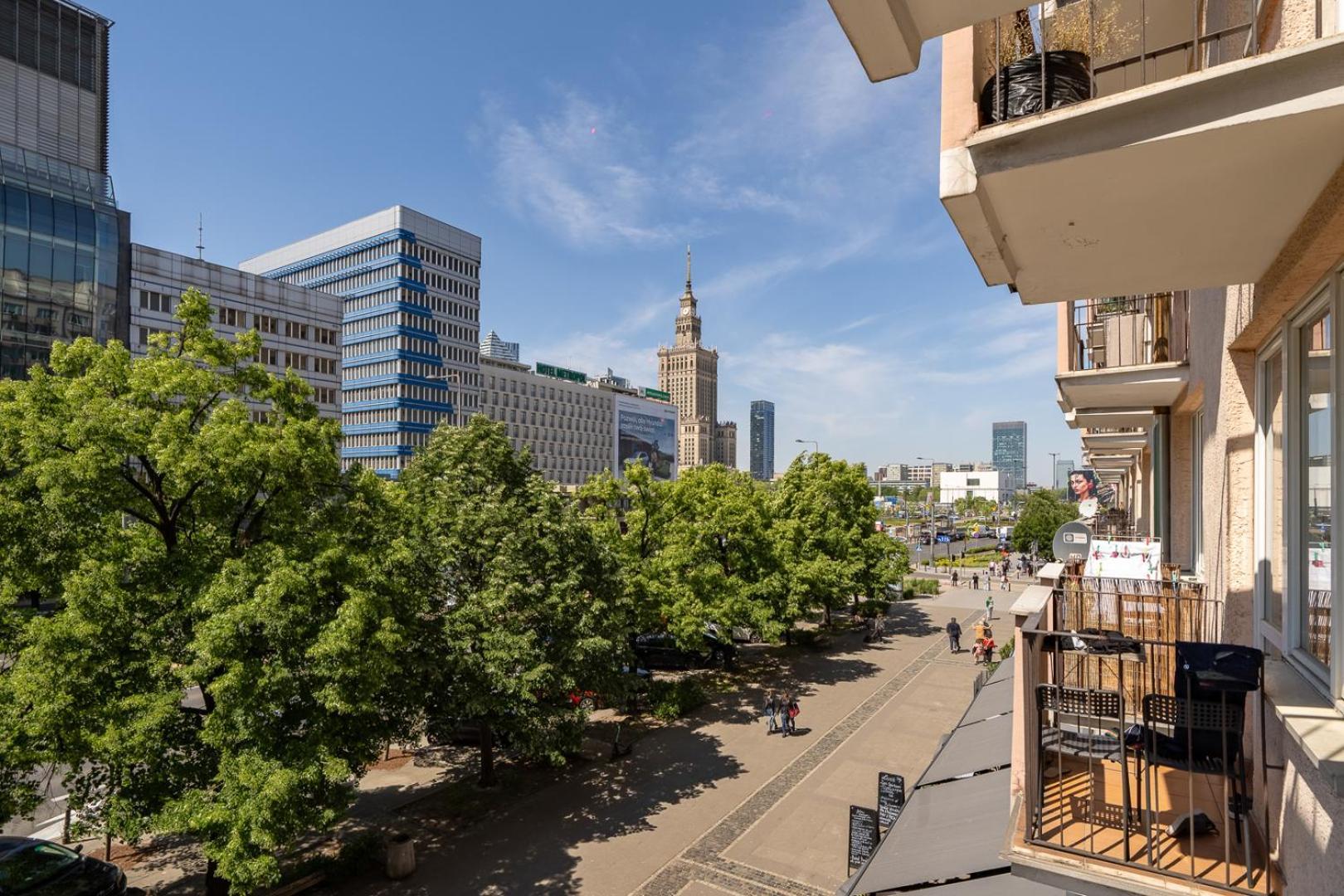Warsaw Centrum Apartment - Workspace, Balcony - By Rentujemy Dış mekan fotoğraf